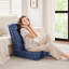 Coussin de sol carré de 24 po, grands coussins de sol, siège de coussin de sol carré pour adultes et enfants