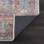Tapis bleu / beige / rouille Jaelyne Performance-716814737