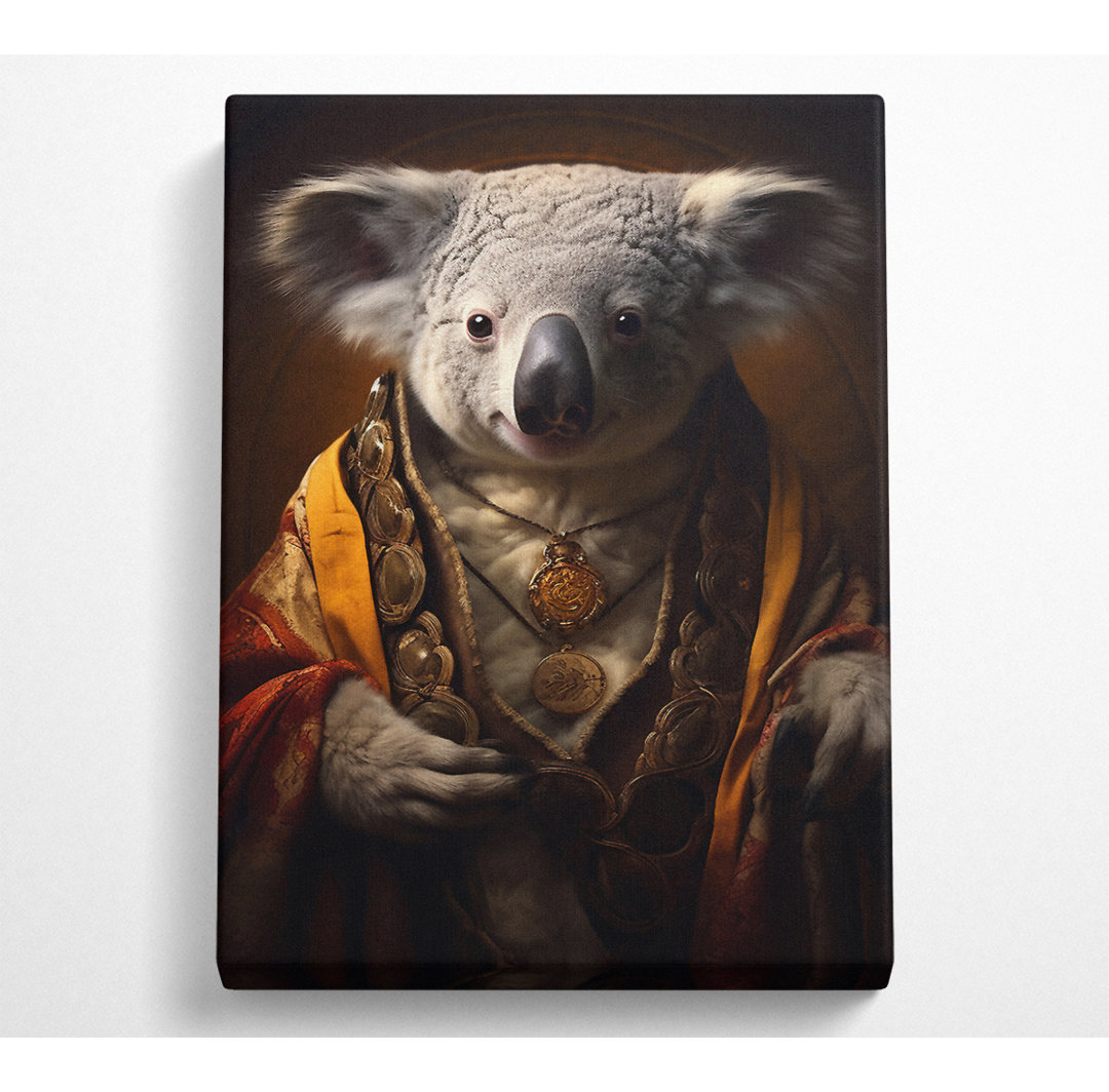 Koala Bär Renaissance Canvas Kunstdruck