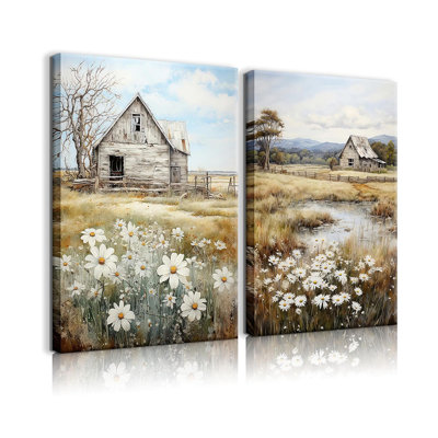 2 Piece Wrapped Canvas Print
