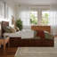 Lit plateforme en bois massif avec pied de lit et tiroirs de rangement Nantucket-96140424-96140422