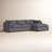 Zuri 131" 2 - Piece Upholstered Chaise Sectional-89191296-118691447-118691448