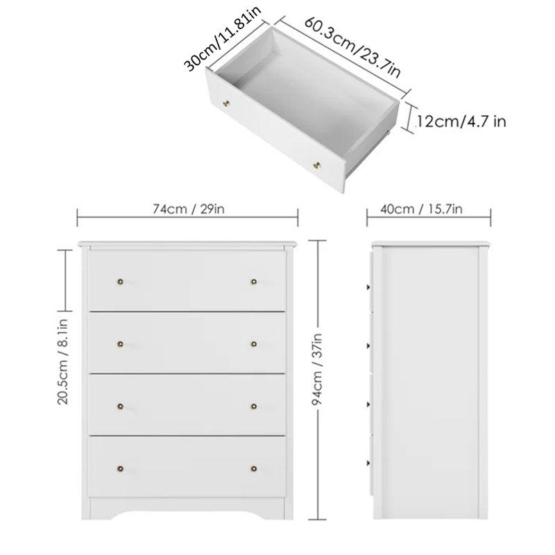 Ensemble de chambre à coucher 3 pièces Lazelle, lit de rangement moderne avec lumières DEL et 2 commodes, cadre de lit plateforme avec tiroirs sous le lit, tête de lit tapissier en polyuréthane, commodes anti-basculement, imperméable et facile à ne
