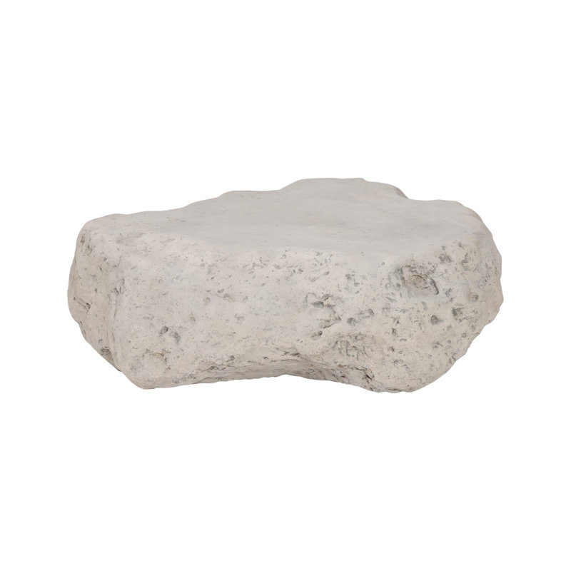 Table basse Cast Boulder, pierre romaine, SM