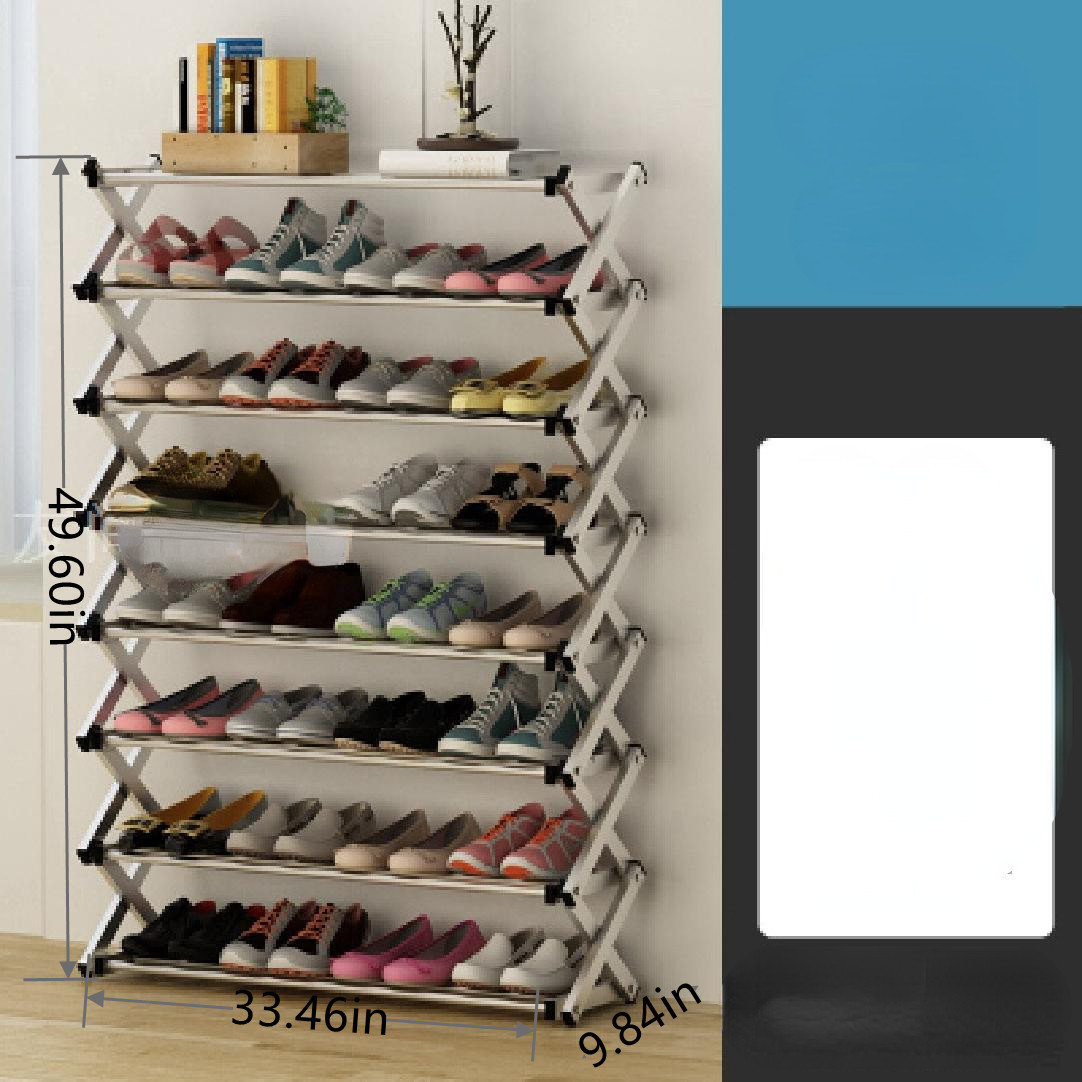 MyGift Black Metal Shoe Organizer for Entryway, Wall Mounted Shoe Rack for  Closet with 36 Hooks, Holds up to 18 Pair