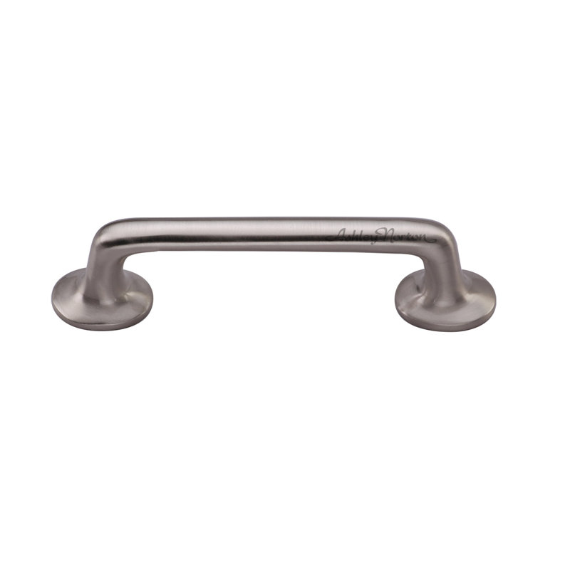 Brushed Satin Nickel Solid Brass 8" Cabinet Bar Pull