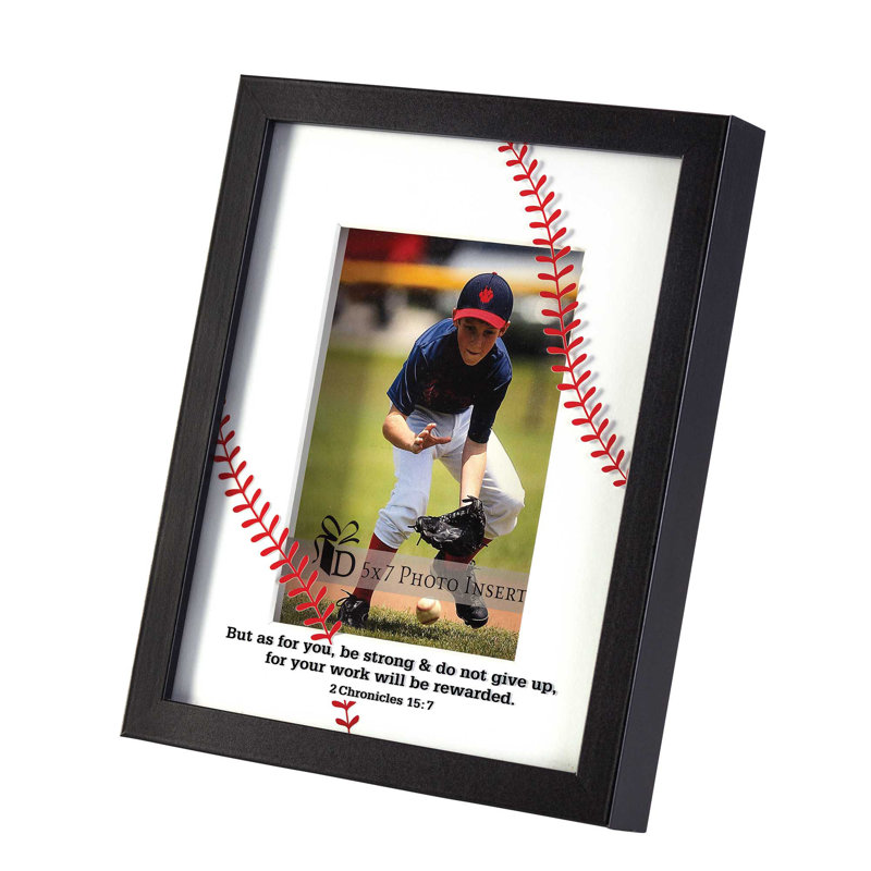 Samare Black Picture Frame with Mat
