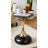 Modern Metal Round Tray Side Table With Pedestal Base-1341089497