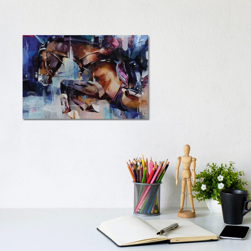 Open Up To The World by Tatyana Yabloed - Wrapped Canvas Gallery-Wrapped Canvas Giclée, 20.32 cm H x 30.48 cm W