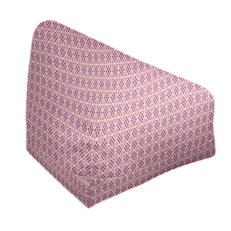 Fauteuil à billes standard & Leffel, Pas de bourre, Mauve, H 120 po x L 2 po x P 60 po