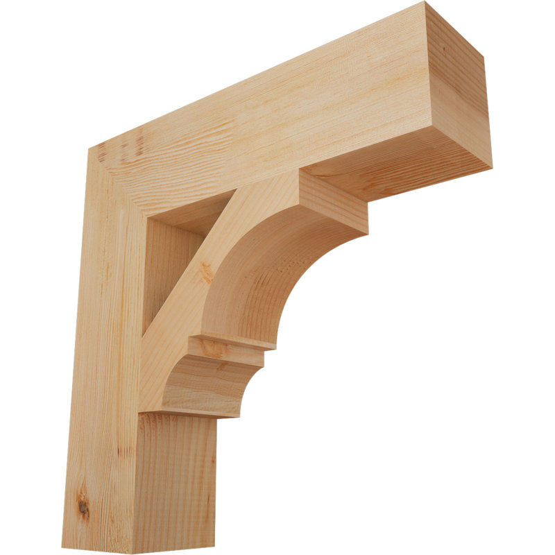 Support de bloc Balboa, Sapin de Douglas lisse, L 5 1/2 po x P 22 po x H 22 po