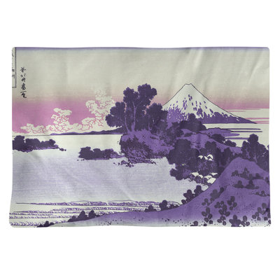 Napperon Katsushika Hokusai Shichiri, province de Sagami