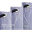 Blackout Grommet Silver Pattern Printed Curtains, -111804795-111804792