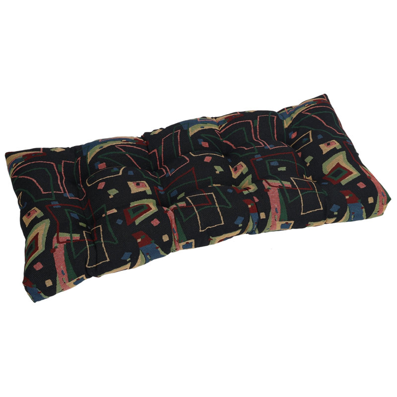 42-Inch By 19-Inch Tufted Tapestry Loveseat Cushion