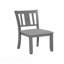 Ensemble de salle à manger de cuisine 6 pièces: table rectangulaire en bois et 4 chaises rembourrées + banc, pour 6 personnes