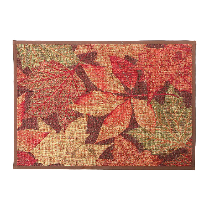 Tapis tapisserie (feuilles d'automne)