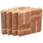 Oak and Maple Wood Coasters End Grain