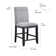 Donny Lequitta Counter Height Extendable Dining Table Set