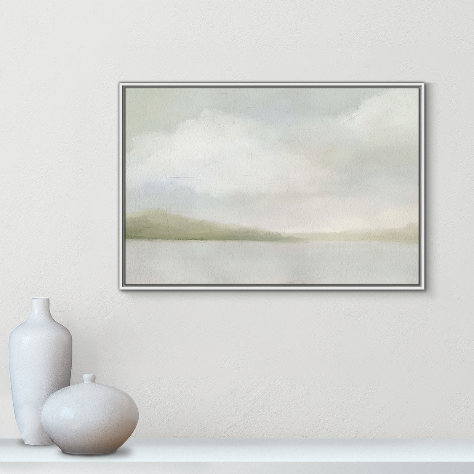 Queensland "A Tranquil Morning" Print, 25.5" H x 37.5" W, White