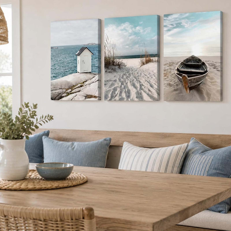 3 Piece Wrapped Canvas Wall Art