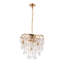 Lampe suspendue cascade de cristal 6 lumières-262585097