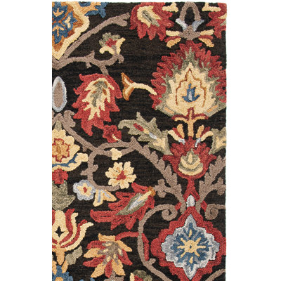 Hemsley Hand Tufted Wool Floral Rug