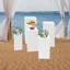 5Pcs Freestanding Square Elegant Display Cake Pedestal Stands