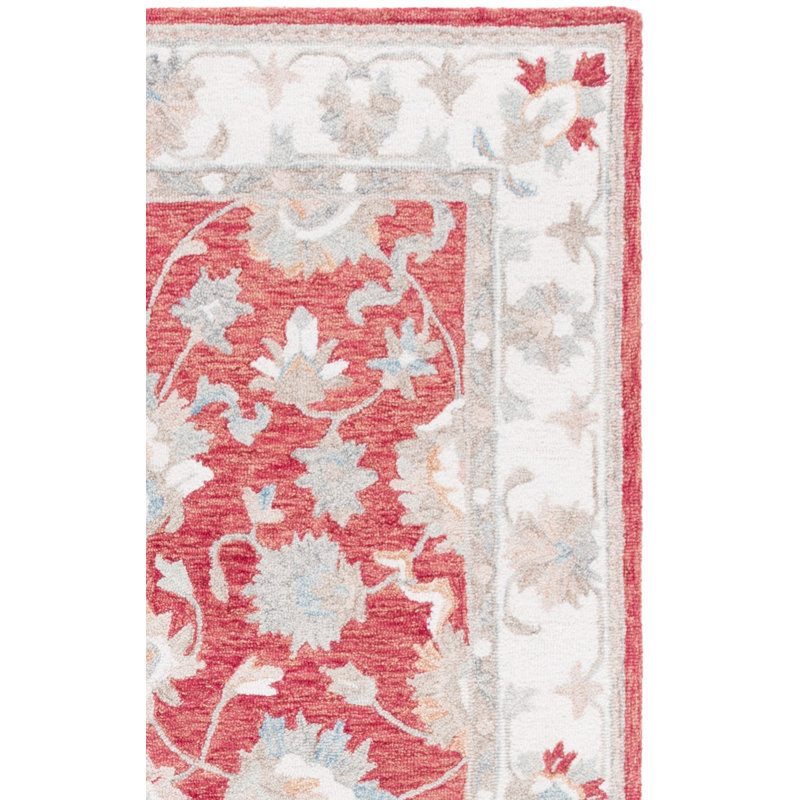 Heritage 125 Hand Tufted 80% Wool; 20% Cotton Oriental Rug, Square 6'