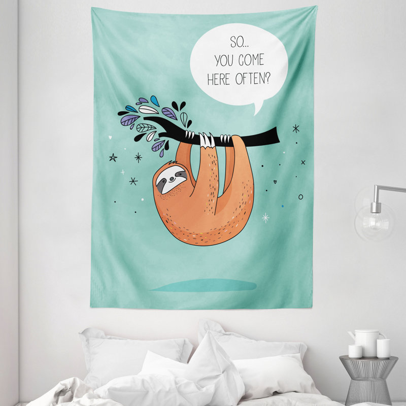 Tapisserie en polyester, H 80 po x l 60 po