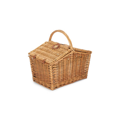 2 Person Wicker Fitted Picnic Hamper