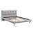 Aspia Upholstered Cookie-Shaped Platform Bed-274645180