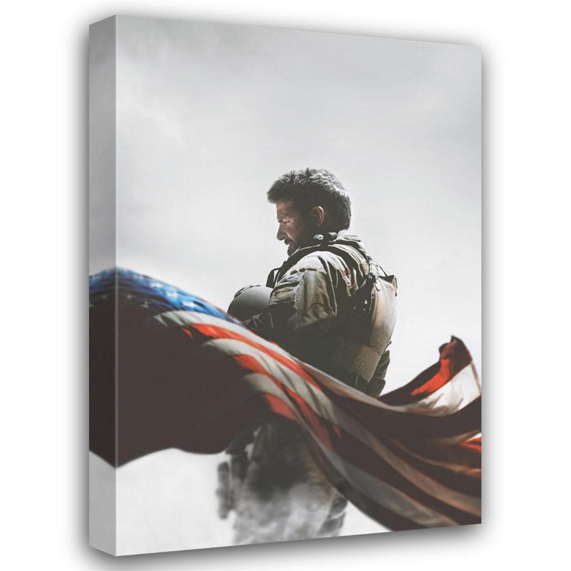 American Sniper, 18" H x 12" W