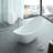 72.83'' x 30.75'' Freestanding Soaking Acrylic Bathtub-68164128
