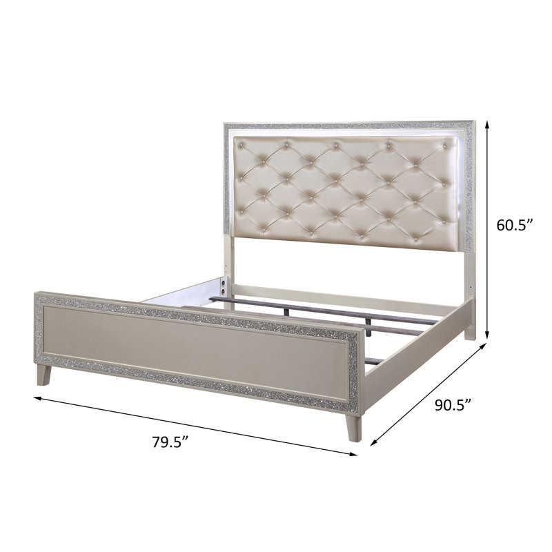 Coutee Upholstered Standard Bed, California King