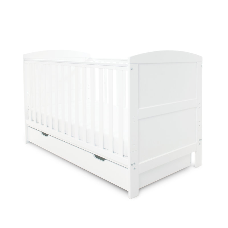 Coleby Classic 2 Piece Furniture Set and Fibre Mattress  - White