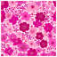 Couvre-lit matelassé à motif floral rose toutes tailles-126079198