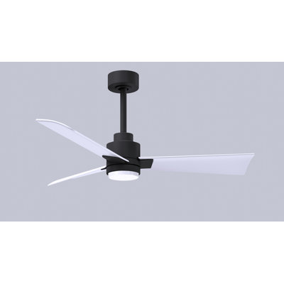 Alessandra - Three Blade Transitional Ceiling Fan -LED