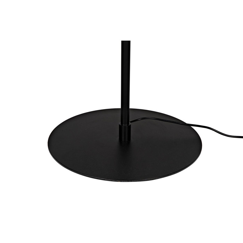 Lazarus 68'' Matte Black Traditional Floor Lamp
