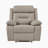 Sitz 40" Transitional Genuine Leather Manual Recliner-946362583