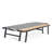Reclining Chaise Lounge with Table