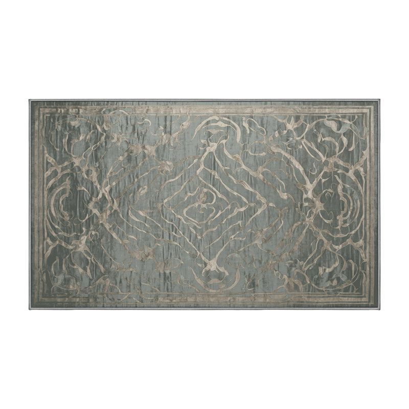 Tapis brun lavable à la machine