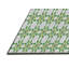Tapis vert/blanc tissé à la machine-1006702730