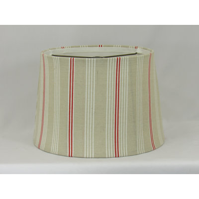 Abat-jour tambour en coton 9 po H 9 po