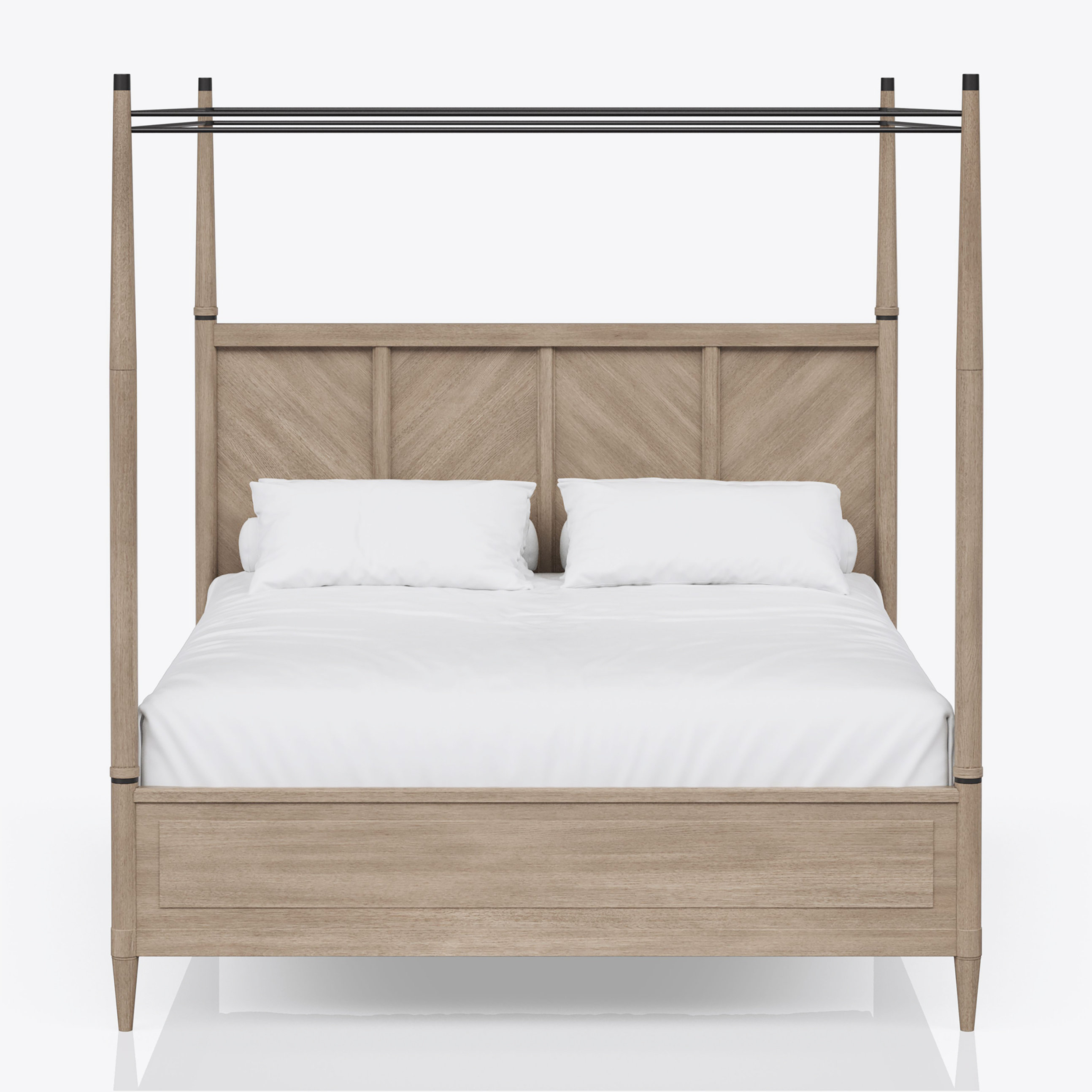 Bed Canopy - GOTS Light Sand