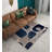 Soft Non-Slip Area Rug, 50 x 60 cm (1.6 x 2.0 ft), 60% Cotton & 40% Polyester | Machine Woven, Digital Print, No Pile, 0.3 in Thick | Washable at 86°F, Perfect for Living Room & Bedroom Decor-115796344