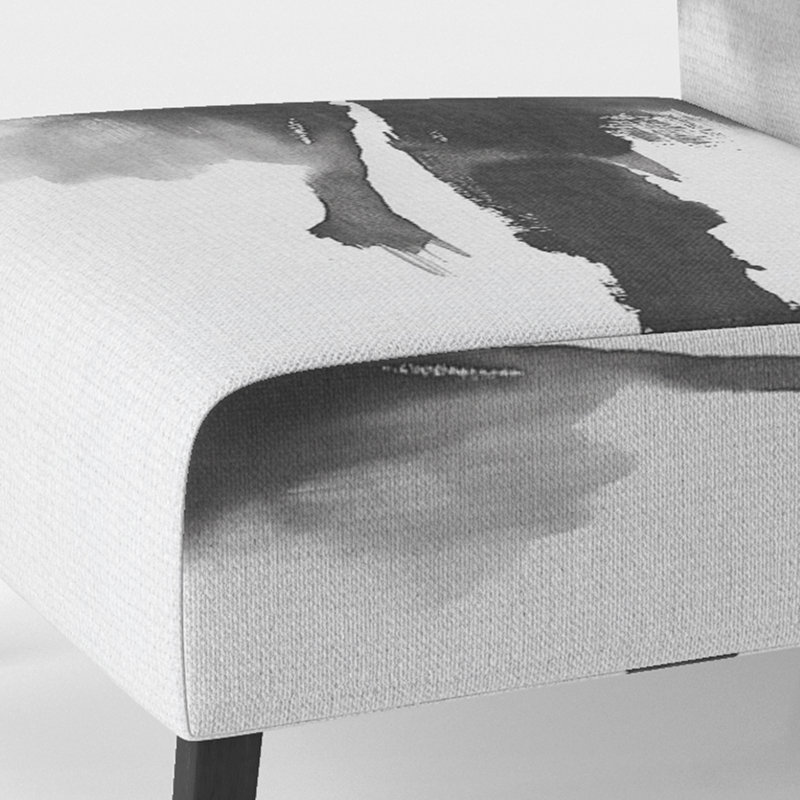 Fauteuil de chambre Abstract Minimalisme, Slipper Armless
