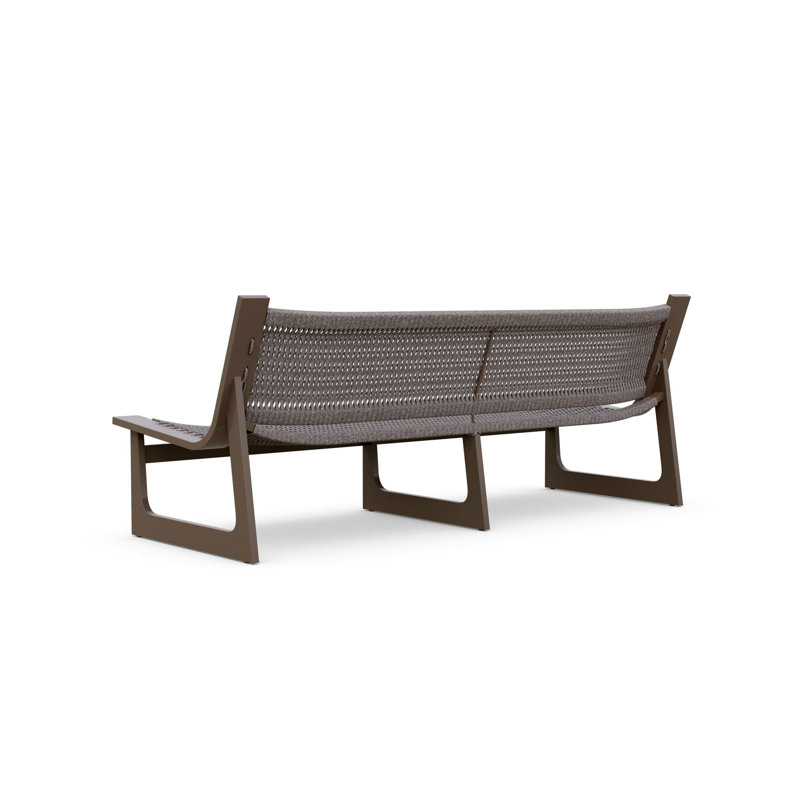 Cozumel 3 Seat Sofa, Matte Bronze