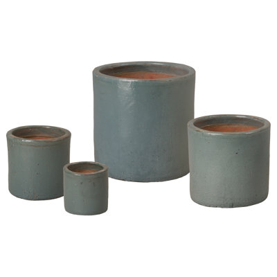 Ensemble de pots à fleurs en céramique 4 pièces Efkea