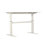 47" Tech Desk Standing And Adjustable Desk In White