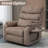 Lay Flat Dual Motor Power Lift Recliner With Tray Table,heat And Massage-104200429